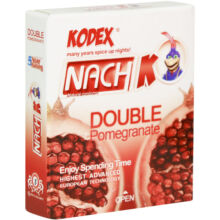 کاندوم کدکس مدل Double Pomegranate بسته 3 عددی